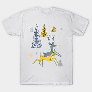 Cute Cartoon Deer T-Shirt